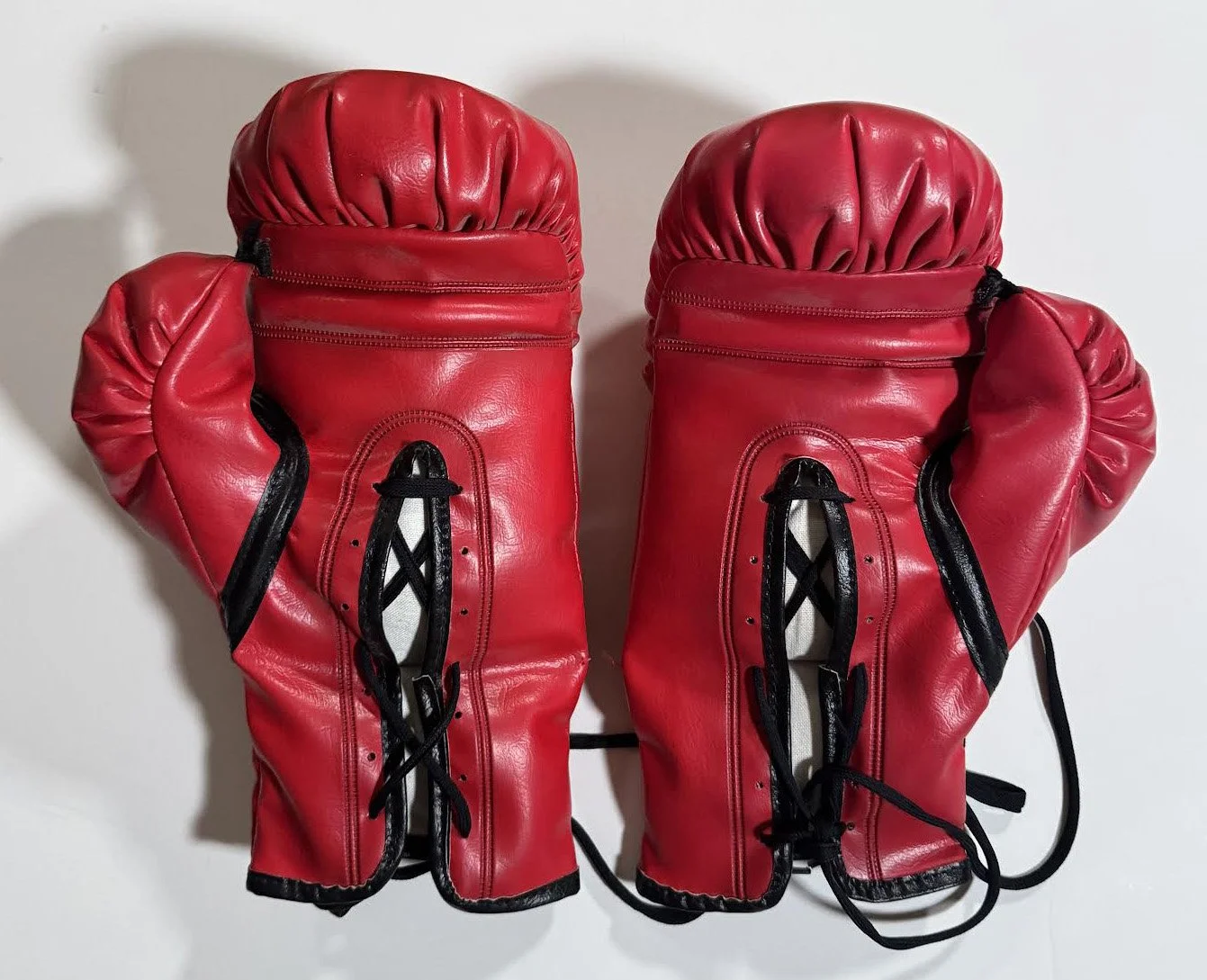 【まこ】VINTAGE EVERLAST BOXING GROVES まこ】VINTAGE EVERLAST BOXING GROVES Leather Everlast Boxing